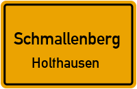 Hochstraße in SchmallenbergHolthausen