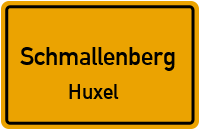 Straßenverzeichnis Schmallenberg Huxel