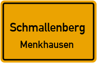 Straßenverzeichnis Schmallenberg Menkhausen