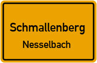 Straßenverzeichnis Schmallenberg Nesselbach