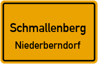 Am Schöneberg in SchmallenbergNiederberndorf