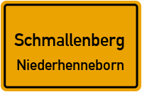 Niederhenneborn in SchmallenbergNiederhenneborn