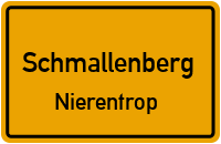 Straßenverzeichnis Schmallenberg Nierentrop