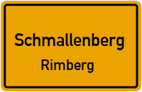 Straßenverzeichnis Schmallenberg Rimberg