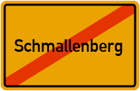 Route von Schmallenberg nach Dillenburg