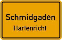Straßen in Schmidgaden Hartenricht