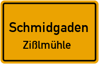 Straßen in Schmidgaden Zißlmühle