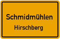 Straßen in Schmidmühlen Hirschberg