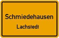 Dorfstraße in SchmiedehausenLachstedt
