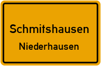 Talstraße in SchmitshausenNiederhausen