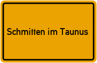 L 3025 in Schmitten im Taunus