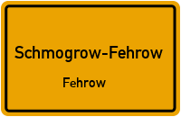 Alte Frankfurter Straße in Schmogrow-FehrowFehrow