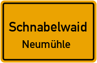 Straßen in Schnabelwaid Neumühle