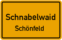 Straßen in Schnabelwaid Schönfeld
