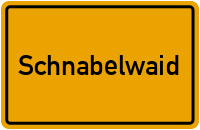 Siedlungsstraße in Schnabelwaid
