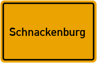 City Sign Schnackenburg