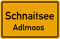 Straßen in Schnaitsee Adlmoos