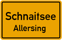Straßen in Schnaitsee Allersing
