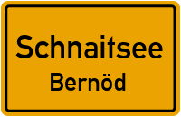 Straßen in Schnaitsee Bernöd