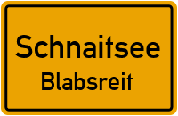 Straßen in Schnaitsee Blabsreit
