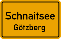 Straßen in Schnaitsee Götzberg