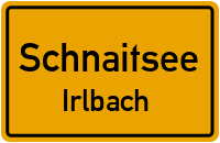 Straßen in Schnaitsee Irlbach