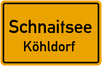 Straßen in Schnaitsee Köhldorf