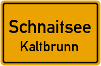 Straßen in Schnaitsee Kaltbrunn
