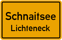 Straßen in Schnaitsee Lichteneck