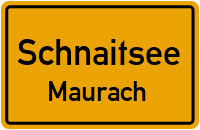 Straßen in Schnaitsee Maurach