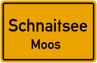 Straßen in Schnaitsee Moos