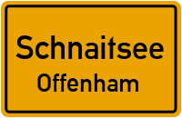 Straßen in Schnaitsee Offenham