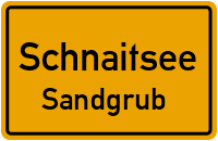 Straßen in Schnaitsee Sandgrub
