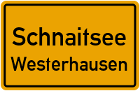 Straßen in Schnaitsee Westerhausen