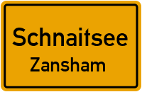 Straßen in Schnaitsee Zansham