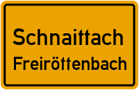 Straßenverzeichnis Schnaittach Freiröttenbach