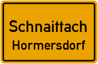 Hormersdorfer Hauptstraße in SchnaittachHormersdorf