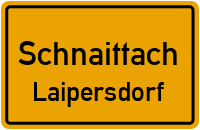 Straßen in Schnaittach Laipersdorf