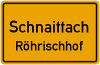 Straßenverzeichnis Schnaittach Röhrischhof