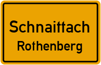 Straßenverzeichnis Schnaittach Rothenberg