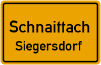 Straßen in Schnaittach Siegersdorf