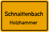 Schloßstraße in SchnaittenbachHolzhammer