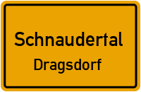 Dragsdorfer Dorfstraße in SchnaudertalDragsdorf
