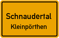 Kleinpörthener Dorfstr. in SchnaudertalKleinpörthen