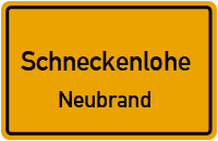 Straßenverzeichnis Schneckenlohe Neubrand
