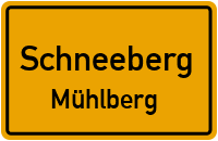 Ringstraße in SchneebergMühlberg