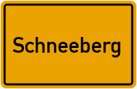 Schneeberg in Sachsen