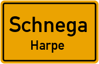Harpe in SchnegaHarpe