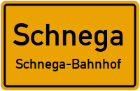 Domänenstraße in SchnegaSchnega-Bahnhof