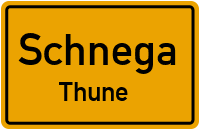 Straßenverzeichnis Schnega Thune